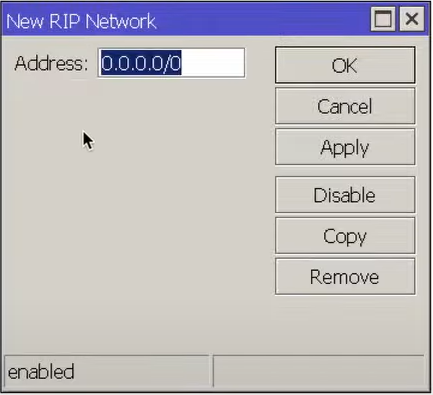 Рисунок 5 – New RIP Network